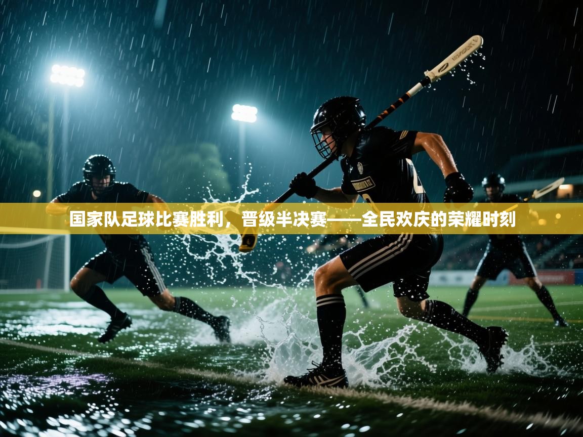 国家队足球比赛胜利，晋级半决赛——全民欢庆的荣耀时刻